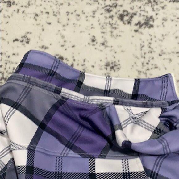 Empyre light jacket zip up sweatshirt plaid purple size M - Picture 8 of 16